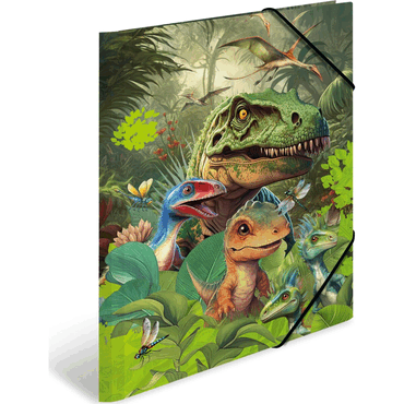 4008705195768 - Gummizugmappe A3 Dino World 4008705195768 Herma 4008705195768 - Gummizugmappe A3 Dino World 4008705195768 Herma