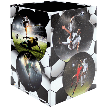 4008705197397 - Papierkorb 19739 15 Liter eckig Motiv Fussball 4008705197397 Herma 4008705197397 - Papierkorb 19739 15 Liter eckig Motiv Fussball 4008705197397 Herma