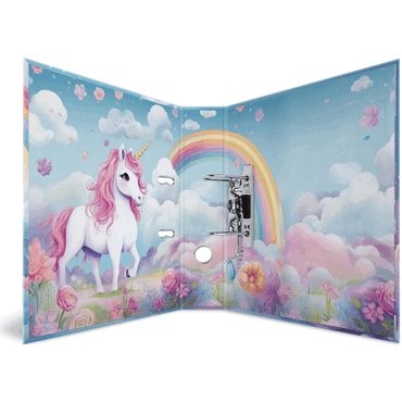 4008705201360 - Ordner A4 70mm Happy Unicorns 4008705201360 Herma