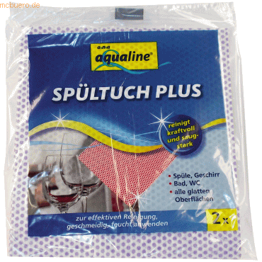 4009412020589 - Aqualine - Spültuch Plus 9006-02058 2 St Pack 4009412020589 - Aqualine - Spültuch Plus 9006-02058 2 St Pack