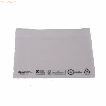 4009445051116 - Lieferscheintaschen classic eco 2FVDO335111PCR C6 ohne Aufdruck selbstklebend 4009445051116 1000 Stück 4009445051116 - Lieferscheintaschen classic eco 2FVDO335111PCR C6 ohne Aufdruck selbstklebend 4009445051116 1000 Stück