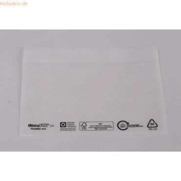 4009445051123 - Lieferscheintaschen classic eco 2FVDO335112PCR Din Lang ohne Aufdruck selbstklebend 4009445051123 1000 Stück 4009445051123 - Lieferscheintaschen classic eco 2FVDO335112PCR Din Lang ohne Aufdruck selbstklebend 4009445051123 1000 Stück