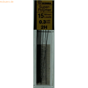 4011123049506 - 12 x Feinminen 03mm VE=15 Stück 2H 4011123049506 - 12 x Feinminen 03mm VE=15 Stück 2H