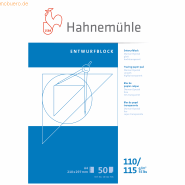 4011367227012 - 10622701 Transparentblock A4 110 115g 4011367227012 Hahnemü 4011367227012 - 10622701 Transparentblock A4 110 115g 4011367227012 Hahnemü