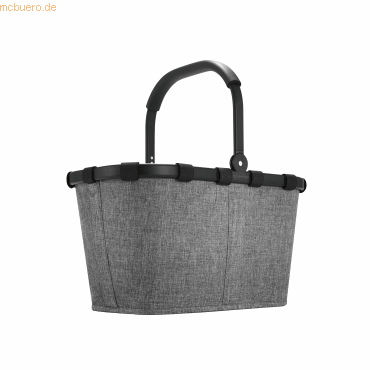 4012013713125 - Reisenthel Accessoires Gmbh&cokg - reisenthel carrybag Einkaufskorb Korb Picknickkorb Tragetasche Polyestergewebe Twist Silver 22 l BK7052