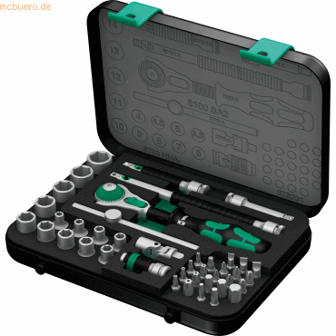 4013288121103 - Steckschlüsselsatz Zyklop 8100 05003533001 1 4 (63 mm) 42teilig 4013288121103 Wera 4013288121103 - Steckschlüsselsatz Zyklop 8100 05003533001 1 4 (63 mm) 42teilig 4013288121103 Wera