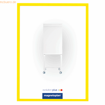 4013695013633 - Magnetrahmen magnetofix DIN A4 Polyvinylchlorid gelb 4013695013633 magnetoplan 1130302 5 Stück