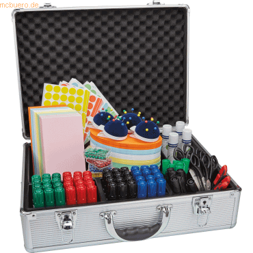 4013695018935 - Präsentations-Kit Moderationskoffer Seminar farbig sortiert 47 x 34 cm 4013695018935 - Präsentations-Kit Moderationskoffer Seminar farbig sortiert 47 x 34 cm
