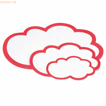 4013695020938 - Magnetoplan Moderationskarte 111152003 Wolke 420x250mm 20 Stück 4013695020938 - Magnetoplan Moderationskarte 111152003 Wolke 420x250mm 20 Stück