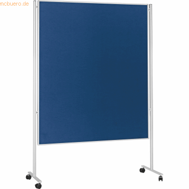 4013695022062 - Magnetoplan Multifunktionswand Moderationstafel Mobile (B x H) 120 cm x 150 cm Filz Blau beidseitig verwendbar Pinntafel höhenverstellbar 1101103M 4013695022062 - Magnetoplan Multifunktionswand Moderationstafel Mobile (B x H) 120 cm x 150 cm Filz Blau beidseitig verwendbar Pinntafel höhenverstellbar 1101103M