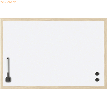 4013695032719 - Whiteboard ® Maße der Oberfläche 60 x 40 cm (b x h) Tafel magnethaftend nicht beidseitig beschreibbar inkl Marker 2 Magnete Stahl lackiert weiß 4013695032719 - Whiteboard ® Maße der Oberfläche 60 x 40 cm (b x h) Tafel magnethaftend nicht beidseitig beschreibbar inkl Marker 2 Magnete Stahl lackiert weiß