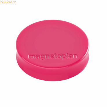 Magnetoplan Magnet Ergo Medium 1664018 30mm pink 10 Stück