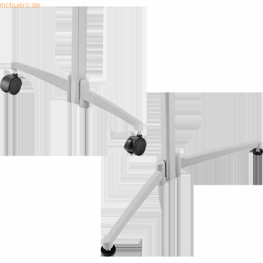 4013695051451 - Moderationstafel 1151301 120x150cm Filz + Filz (beidseitig) pinnbar klappbar mit Rollen grau + grau 4013695051451 Magnetop 4013695051451 - Moderationstafel 1151301 120x150cm Filz + Filz (beidseitig) pinnbar klappbar mit Rollen grau + grau 4013695051451 Magnetop