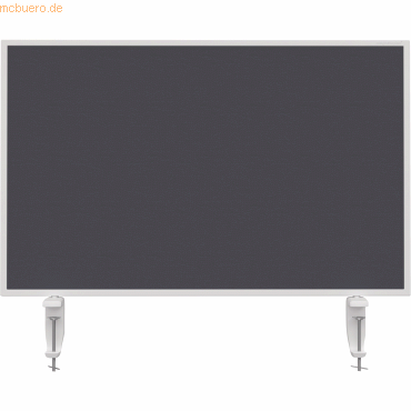 4013695064383 -  magnetoplan Tischtrennwand VarioPin 1108001 800x500mm grau 4013695064383 Magnetoplan Holtz