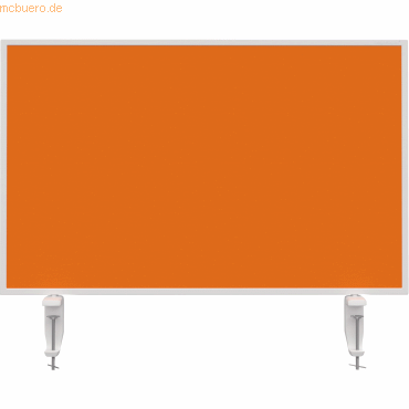 4013695064529 -  magnetoplan Tischtrennwand VarioPin 1108044 800x500mm orange 4013695064529 Magnetoplan Holtz
