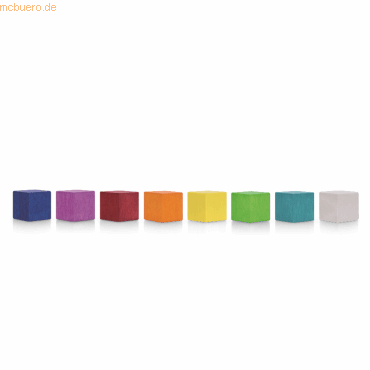 4013695067278 - Magnetoplan Magnet Cube (L x B x H) 20 x 20 x 20 mm Blau Pink Rot Orange Gelb Grün Blau-Grün Weiß 8 St 16653810 4013695067278 - Magnetoplan Magnet Cube (L x B x H) 20 x 20 x 20 mm Blau Pink Rot Orange Gelb Grün Blau-Grün Weiß 8 St 16653810