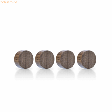4013695067308 - Magnet Wood Series Circle 1665451 30mm Walnuss 4St 4013695067308 4 Stück 4013695067308 - Magnet Wood Series Circle 1665451 30mm Walnuss 4St 4013695067308 4 Stück