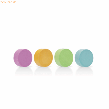 4013695067322 - Magnet Circle (ø) 30 mm Rosa Hellorange Hellgrün Hellblau 4 St 16654410 - Magnetoplan 4013695067322 - Magnet Circle (ø) 30 mm Rosa Hellorange Hellgrün Hellblau 4 St 16654410 - Magnetoplan