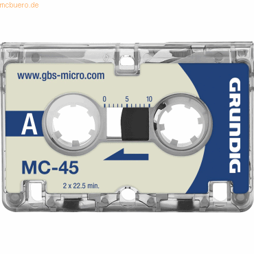4013835536718 - Microcassette MC-45 3 x 45 min 4013835536718 GGM4500 3 Stück 4013835536718 - Microcassette MC-45 3 x 45 min 4013835536718 GGM4500 3 Stück