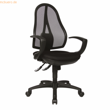 4014296027180 - Bürodrehstuhl Open Point SY schwarz mit Armlehnen bis 110kg 4014296027180 Topstar 4014296027180 - Bürodrehstuhl Open Point SY schwarz mit Armlehnen bis 110kg 4014296027180 Topstar
