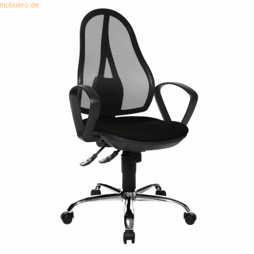 4014296078007 - Bürodrehstuhl Open Point SY Somo schwarz mit Armlehnen bis 110kg 4014296078007 Topstar 4014296078007 - Bürodrehstuhl Open Point SY Somo schwarz mit Armlehnen bis 110kg 4014296078007 Topstar
