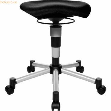 4014296093291 - Hocker BAL27G20 Body Balance 20 schwarz mit Rollen höhenverstellbar bis 120kg 4014296093291 Topstar 4014296093291 - Hocker BAL27G20 Body Balance 20 schwarz mit Rollen höhenverstellbar bis 120kg 4014296093291 Topstar