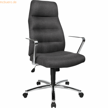 4014296384832 - Chefsessel Chairman 70 anthrazit mit Armlehnen bis 110kg 4014296384832 Topstar
