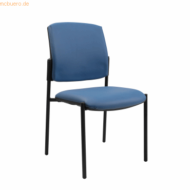 4014296388625 - Besucherstuhl Medical 10 blau schwarz ohne Armlehnen 4-Fuß-Gestell 4014296388625 Topstar 4014296388625 - Besucherstuhl Medical 10 blau schwarz ohne Armlehnen 4-Fuß-Gestell 4014296388625 Topstar