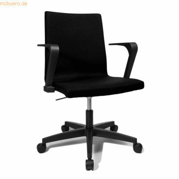 4014296422367 - Bürodrehstuhl CUBE schwarz mit Armlehnen bis 110kg 4014296422367 Topstar 4014296422367 - Bürodrehstuhl CUBE schwarz mit Armlehnen bis 110kg 4014296422367 Topstar