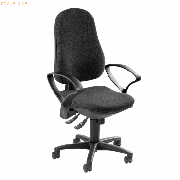 4014296477831 - Bürodrehstuhl Support SY 8550SG22 max 110kg anthrazit 4014296477831 Topstar
