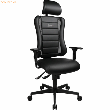 4014296492834 - Gaming Stuhl SITNESS RS 3D-Sitzfläche Synchronmechanik Sitzzeit 8 Std schwarz schwarz