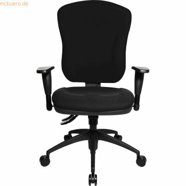 4014296645735 - Profi Bürostuhl WELLPOINT 30 K2 Stoff mit Armlehnen (höhenverstellbar) Topstar 4014296645735 - Profi Bürostuhl WELLPOINT 30 K2 Stoff mit Armlehnen (höhenverstellbar) Topstar
