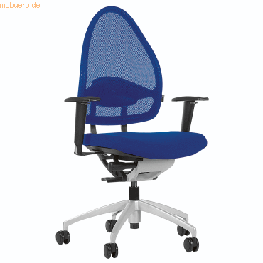 4014296684741 - Bürodrehstuhl Open Base 10 blau mit Armlehnen bis 110kg 4014296684741 Topstar