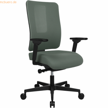 4014296820200 - - Bürodrehstuhl sitness® Life 50 47-57cm Synchronmechanik Rolle hart gebremst (für Teppichboden) Polyamid graugrün 4014296820200 - - Bürodrehstuhl sitness® Life 50 47-57cm Synchronmechanik Rolle hart gebremst (für Teppichboden) Polyamid graugrün
