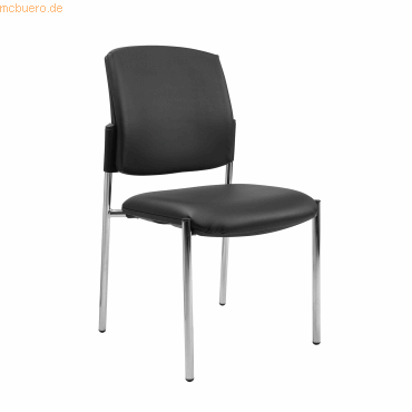 4014296935003 - Besucherstuhl Medical 10 schwarz chrom ohne Armlehnen 4-Fuß-Gestell 4014296935003 Topstar 4014296935003 - Besucherstuhl Medical 10 schwarz chrom ohne Armlehnen 4-Fuß-Gestell 4014296935003 Topstar