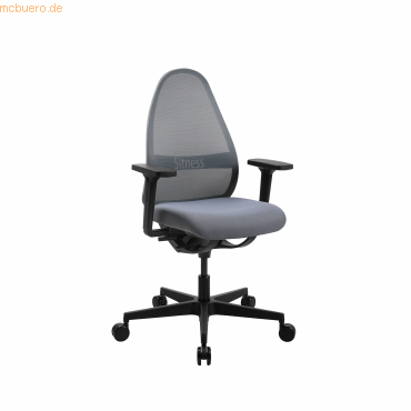 4014296963334 - Bürostuhl SOFT SITNESS ART Synchronmechanik mit Armlehnen grau Topstar 4014296963334 - Bürostuhl SOFT SITNESS ART Synchronmechanik mit Armlehnen grau Topstar
