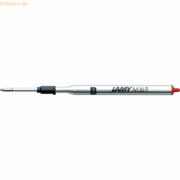 4014519001553 - Kugelschreibermine M16 Strichstärke B rot 4014519001553 Lamy 4014519001553 - Kugelschreibermine M16 Strichstärke B rot 4014519001553 Lamy