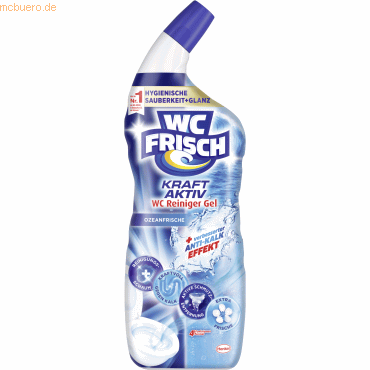 4015000973892 - WC frisch WC Reiniger Kraft Aktiv W7CLO Ozeanfrische 750ml 4015000973892 - WC frisch WC Reiniger Kraft Aktiv W7CLO Ozeanfrische 750ml
