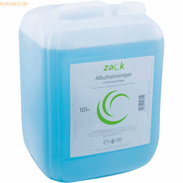 4015094447019 - Allzweckreiniger nicht dermatologisch getestet nicht biologisch abbaubar 7 Kanister Kunststoff 10l - Zack 4015094447019 - Allzweckreiniger nicht dermatologisch getestet nicht biologisch abbaubar 7 Kanister Kunststoff 10l - Zack