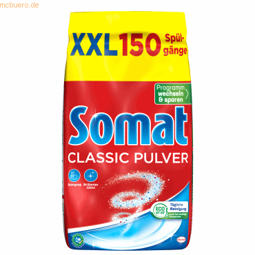 4015200033501 - Somat Geschirrspülpulver Classic XXL 10002321 24kg 4015200033501 2400 Gramm 4015200033501 - Somat Geschirrspülpulver Classic XXL 10002321 24kg 4015200033501 2400 Gramm