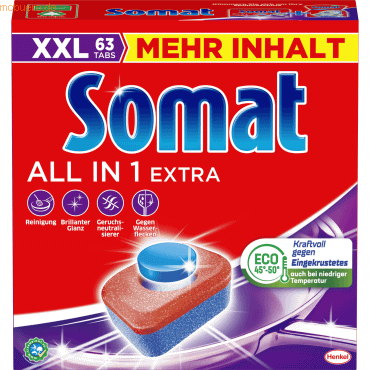 4015200034164 - Spülmaschinentabs All in 1 Extra SAE63 63St 4015200034164 63 Stück 4015200034164 - Spülmaschinentabs All in 1 Extra SAE63 63St 4015200034164 63 Stück
