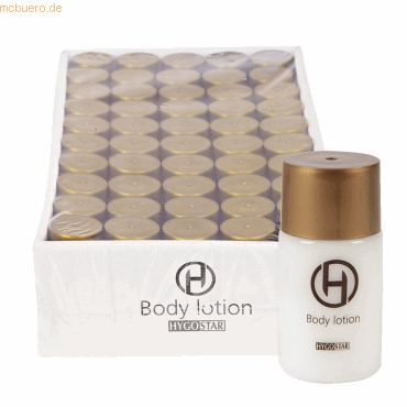 4015544718928 - HYGOSTAR Body Lotion 556215 Flasche 25ml 50St 4015544718928 GmbH 50 Stück 4015544718928 - HYGOSTAR Body Lotion 556215 Flasche 25ml 50St 4015544718928 GmbH 50 Stück