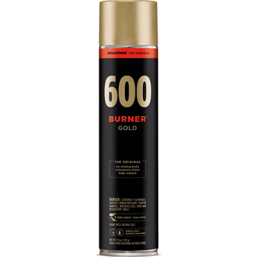 4015962368286 - Spray BURNER 600ml gold