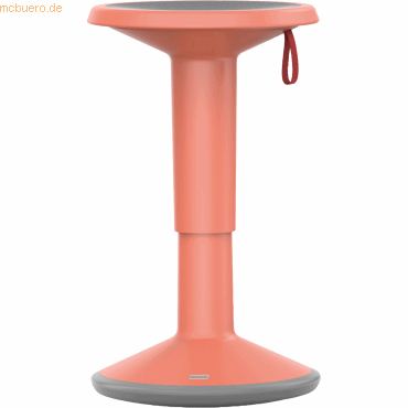 4016849583990 - Sitz- Stehhilfe interstuhl StandUP inkl Tragerinne höhenverstellbar B 330 x H 590-845 mm Kunststoff lachsorange 4016849583990 - Sitz- Stehhilfe interstuhl StandUP inkl Tragerinne höhenverstellbar B 330 x H 590-845 mm Kunststoff lachsorange