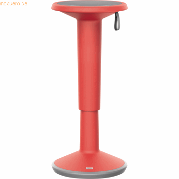 4016849902494 - Sitz- Stehhilfe interstuhl StandUP inkl Tragerinne höhenverstellbar B 330 x H 590-845 mm Kunststoff rot 4016849902494 - Sitz- Stehhilfe interstuhl StandUP inkl Tragerinne höhenverstellbar B 330 x H 590-845 mm Kunststoff rot