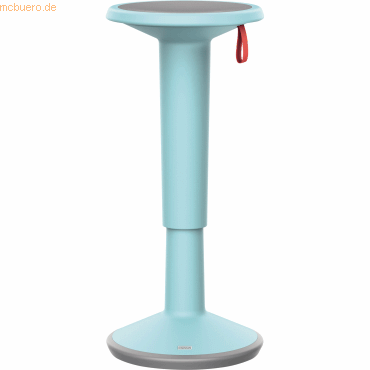 4016849902531 - Sitz- Stehhilfe interstuhl StandUP inkl Tragerinne höhenverstellbar B 330 x H 590-845 mm Kunststoff pastelltürkis