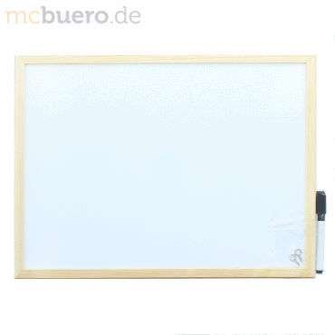 Franken Schreibtafel CC Wandbefestigung 30x40 cm weiß
