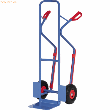 4017976013305 - Stahlrohrkarre mit Luftbereifung Höhe 1300 mm mit Kunststoff-Gleitkufen 320mm Schaufel 250x320mm - Fetra 4017976013305 - Stahlrohrkarre mit Luftbereifung Höhe 1300 mm mit Kunststoff-Gleitkufen 320mm Schaufel 250x320mm - Fetra