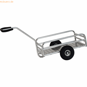 4017976061030 - Fetra Outdoor-Handwagen feuerverzinkt mit 795x445mm Ladefläche aus Alu-Quintettblech und Luftbereifung 4017976061030 - Fetra Outdoor-Handwagen feuerverzinkt mit 795x445mm Ladefläche aus Alu-Quintettblech und Luftbereifung