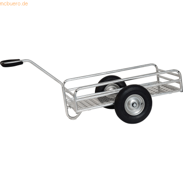 4017976061054 - Fetra Outdoor-Handwagen feuerverzinkt mit 1145x545mm Ladefläche aus Alu-Quintettblech und Luftbereifung 4017976061054 - Fetra Outdoor-Handwagen feuerverzinkt mit 1145x545mm Ladefläche aus Alu-Quintettblech und Luftbereifung